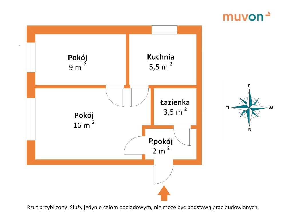 Mieszkanie dwupokojowe na sprzedaż Oleśnica, Łużycka  36m2 Foto 3