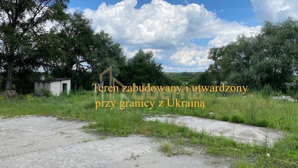 Działka inwestycyjna przy granicy - media, plac TIR, zabudowa Berdyszcze  9 804m2 Foto 1