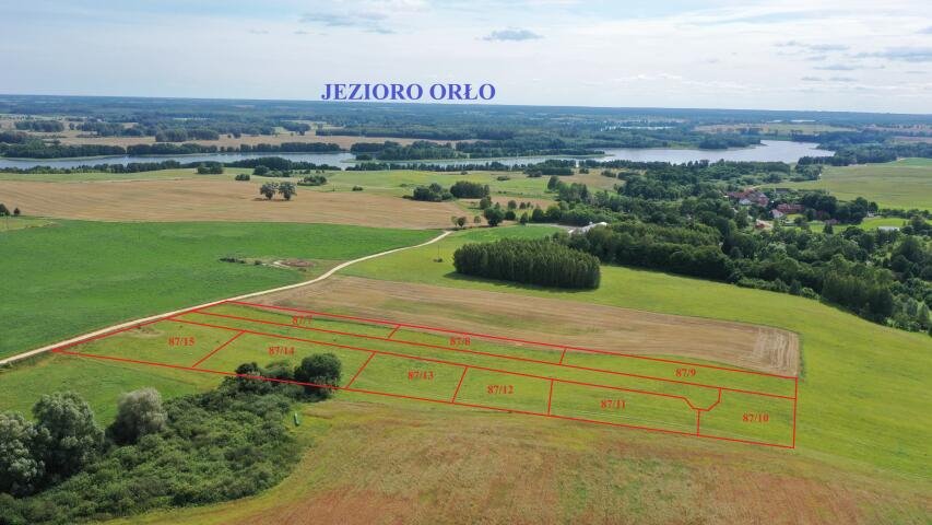 Działka budowlana w Orle 1785 m² media, decyzja polecam Orło  1 785m2 Foto 1