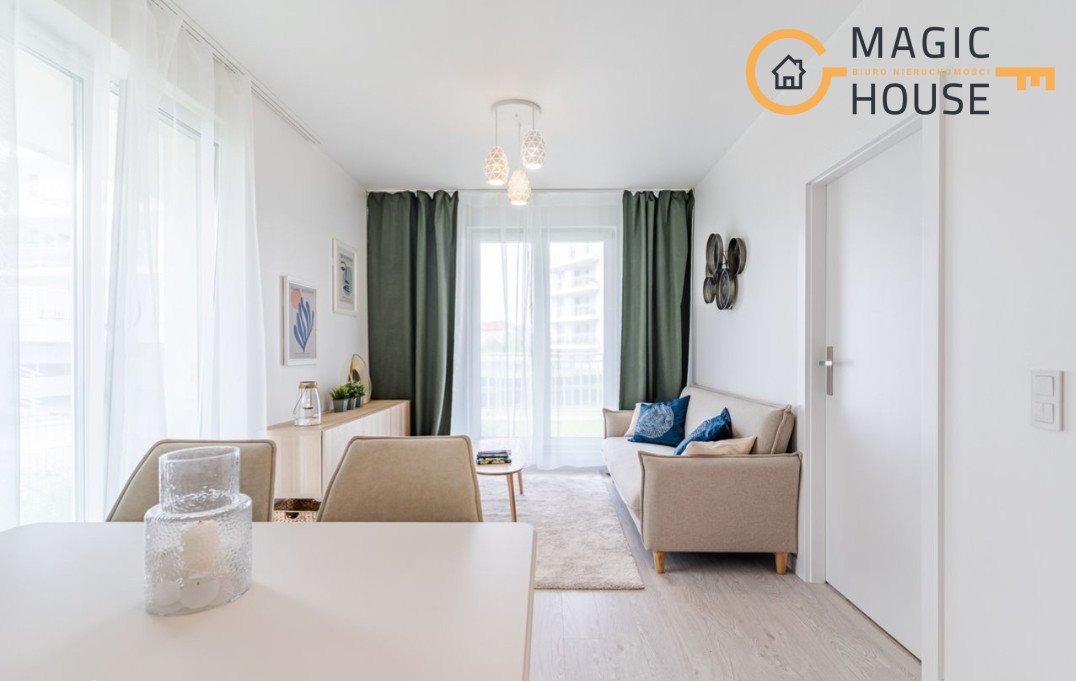 Nowoczesny apartament 3 pok. z tarasem i ogr. w Gdańsku Gdańsk, Ujeścisko, Przemyska  59m2 Foto 1