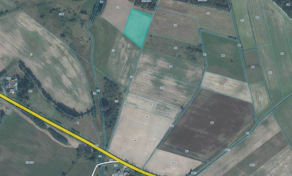 Działka rolna 5800 m² w Siedlisku – atrakcyjna cena! Siedlisko  5 800m2 Foto 1