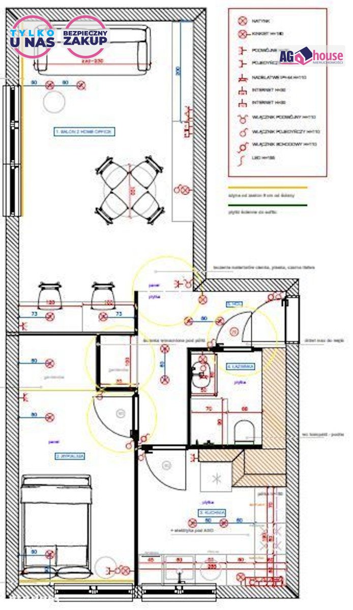 Mieszkanie dwupokojowe na sprzedaż Gdańsk, Wrzeszcz Dolny, Mikołaja Reja  45m2 Foto 2