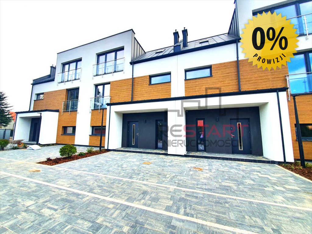 Nowoczesny dom bliźniak w Grodzisku, 136 m2, blisko WKD Grodzisk Mazowiecki  136m2 Foto 1