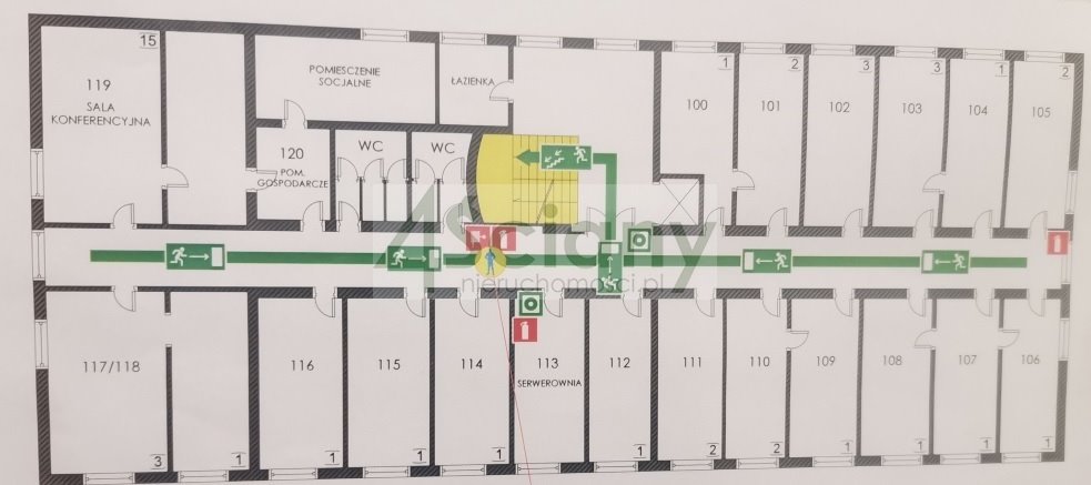 Atrakcyjny lokal biurowy 20 pokoi, sala konferencyjna, szybki internet Warszawa, Śródmieście  555m2 Foto 1
