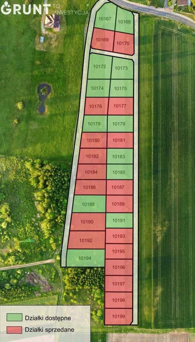 Działka budowlana na sprzedaż Mstów  697m2 Foto 3