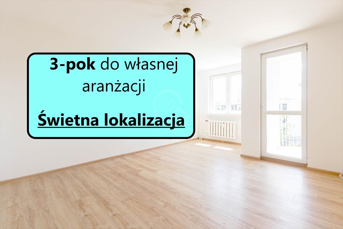 Mieszkanie trzypokojowe na sprzedaż Wrocław, Wrocław-Krzyki, Południe, Śliczna  64m2 Foto 1