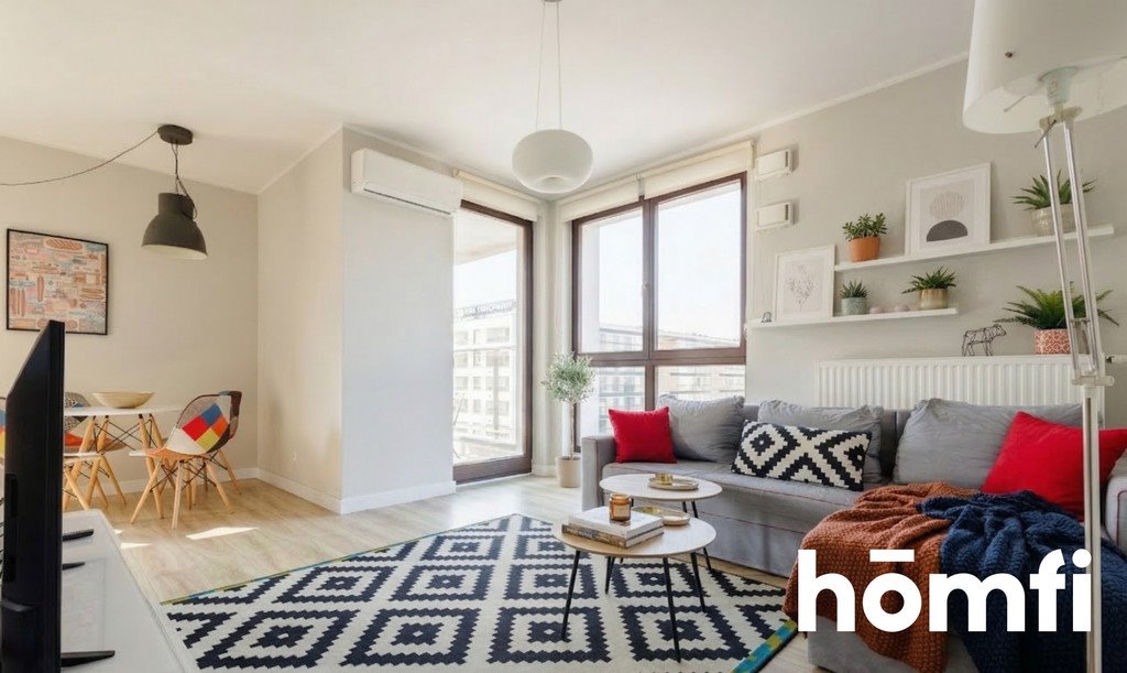 Nowoczesne 2-pokoje w sercu Mokotowa, 48 m², blisko biur Warszawa, Mokotów, Służewiec, Wynalazek  48m2 Foto 1
