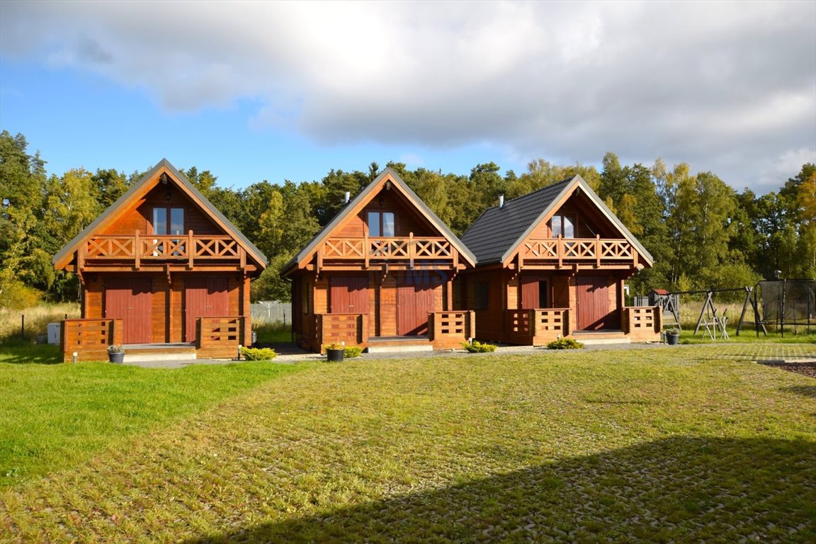 Ośrodek wypoczynkowy nad morzem, pełne wyposażenie, 3 domki Przewłoka, Poświatowskiej  131m2 Foto 1