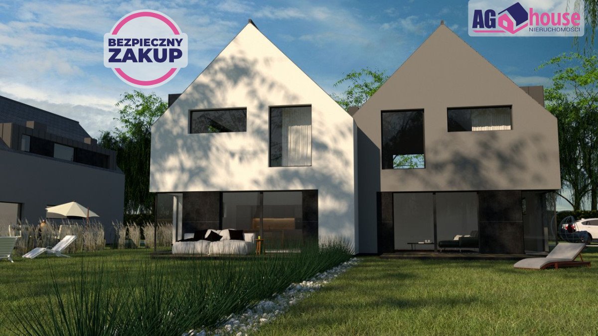 Nowoczesny dom z ogrodem w Bojanie – 123,54 m², 4 pokoje Bojano, Nad Rozlewiskiem  124m2 Foto 1