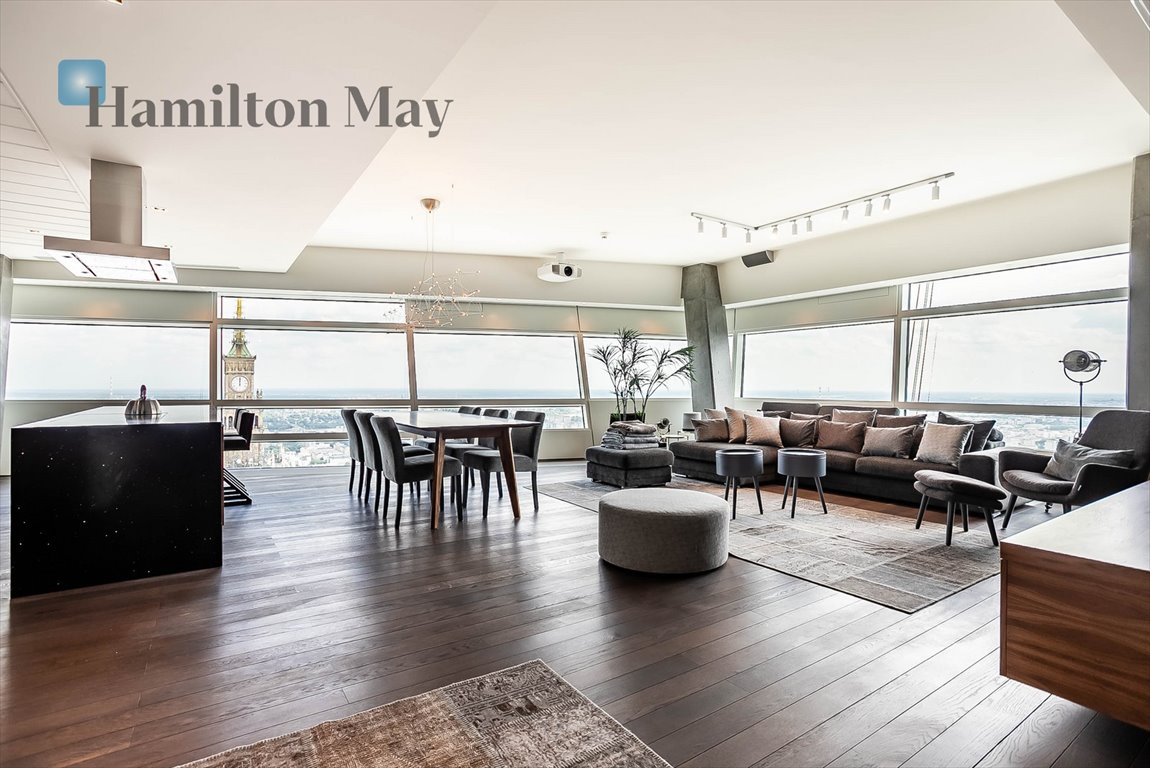 Na wynajem luksusowy apartament 204 m² na 51. piętrze Złotej 44 Warszawa, Śródmieście, Złota  204m2 Foto 1