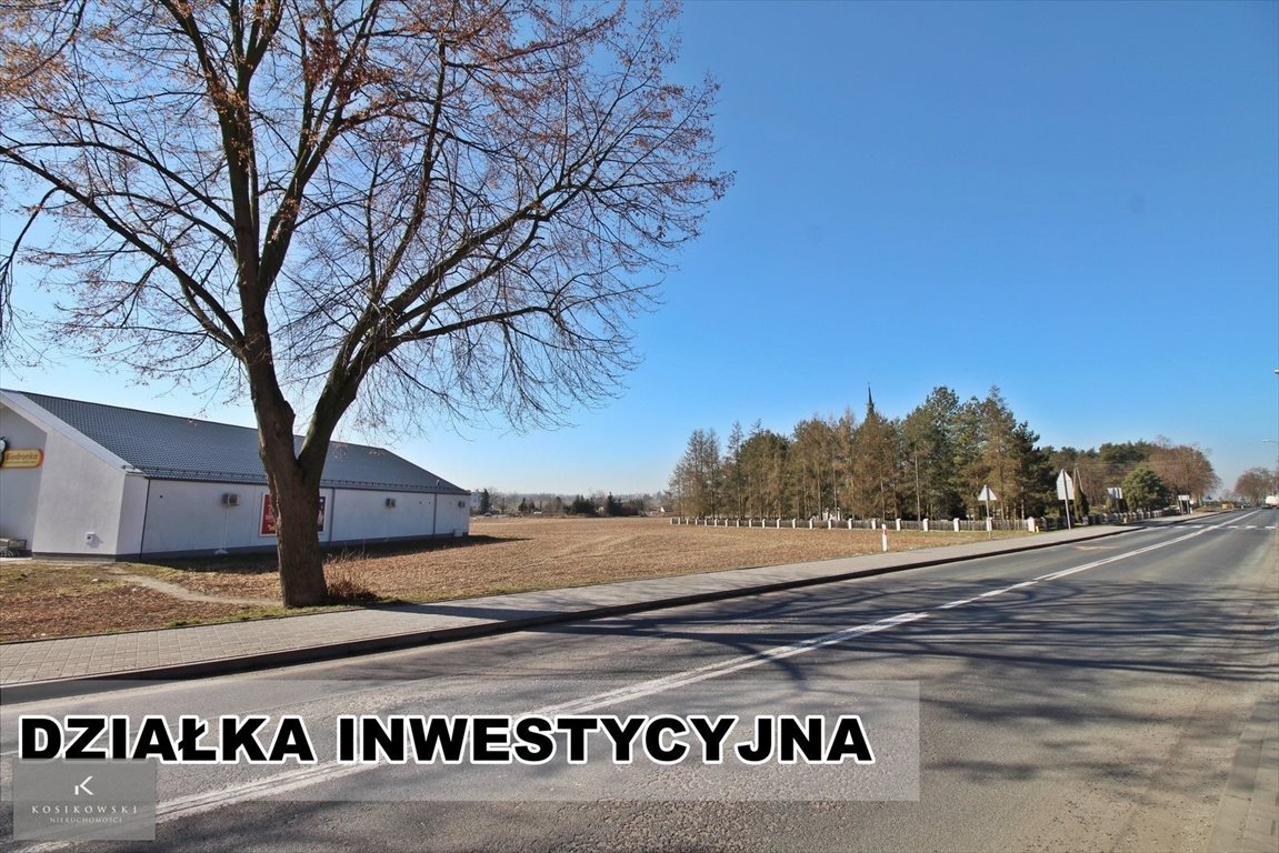 Działka inwestycyjna 20 277 m² przy DK 42, pod działalność Namysłów, Domaszowice  20 277m2 Foto 1