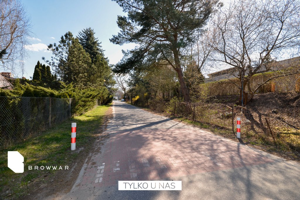 Działka 868 m² pod dom jednorodzinny, media, las Borówiec  870m2 Foto 1