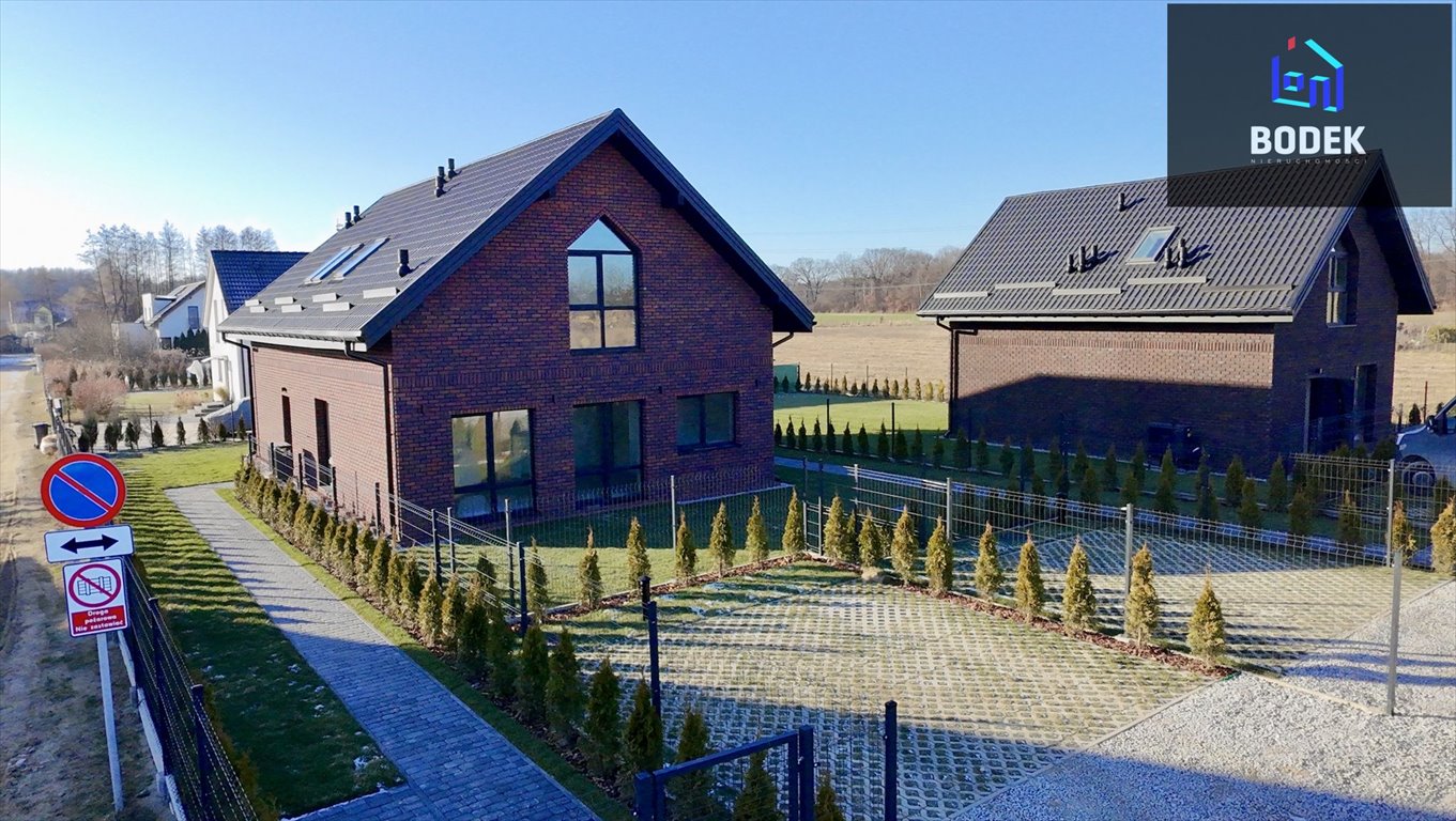 Nowoczesny dom bliźniaczy w Pruszowicach – gotowy do zamieszkania Pruszowice, Pruszowice, Księżycowa  92m2 Foto 1