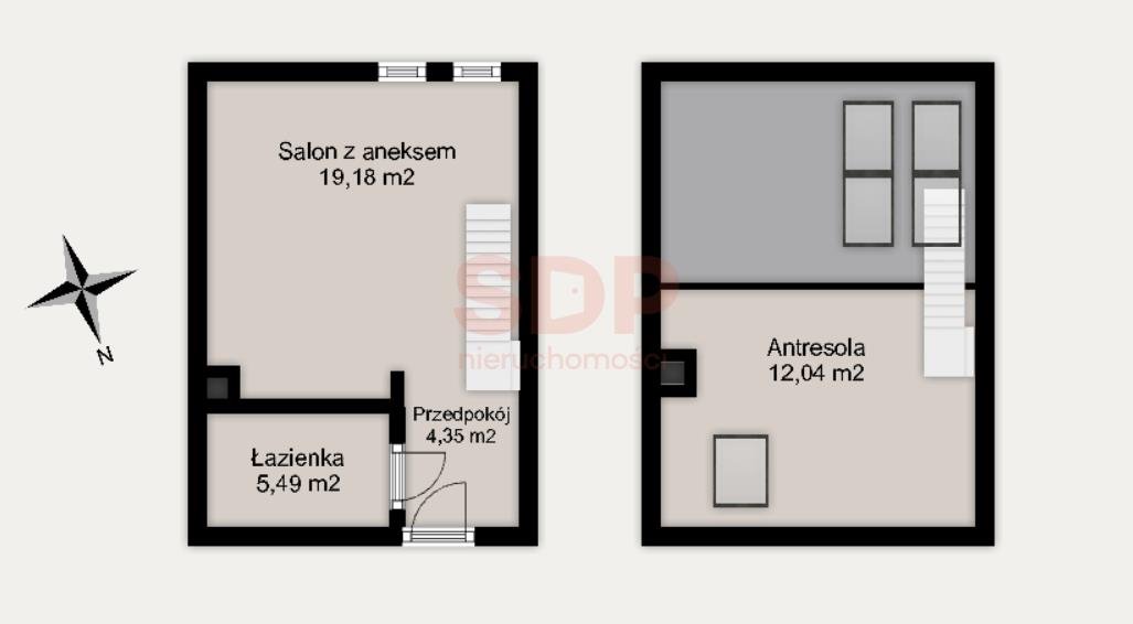 Mieszkanie dwupokojowe na sprzedaż Wrocław, Krzyki, Wojszyce, Klasztorna  44m2 Foto 2