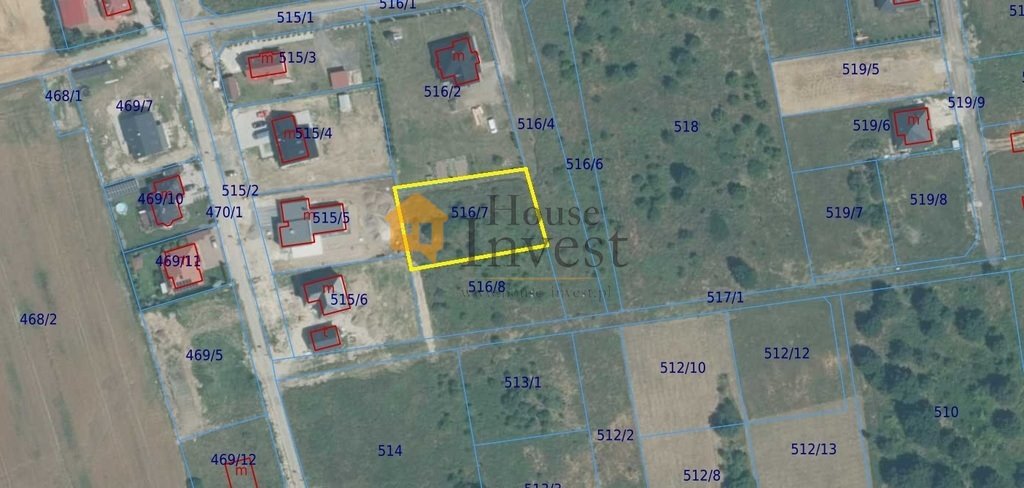 Działka budowlana 1500 m² w Rzeszotarach – spokojne sąsiedztwo Rzeszotary  1 480m2 Foto 1