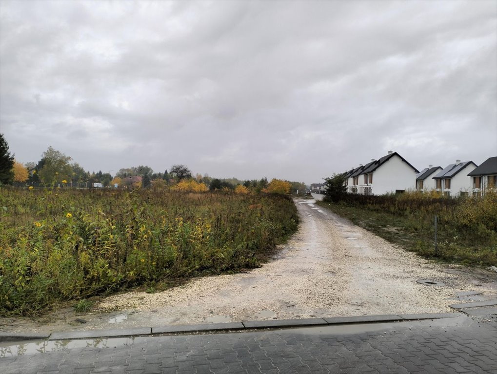 Działka budowlana 1000 m² z mediami, możliwość domu dwulokalowego Marysin, Ludowa  1 000m2 Foto 1