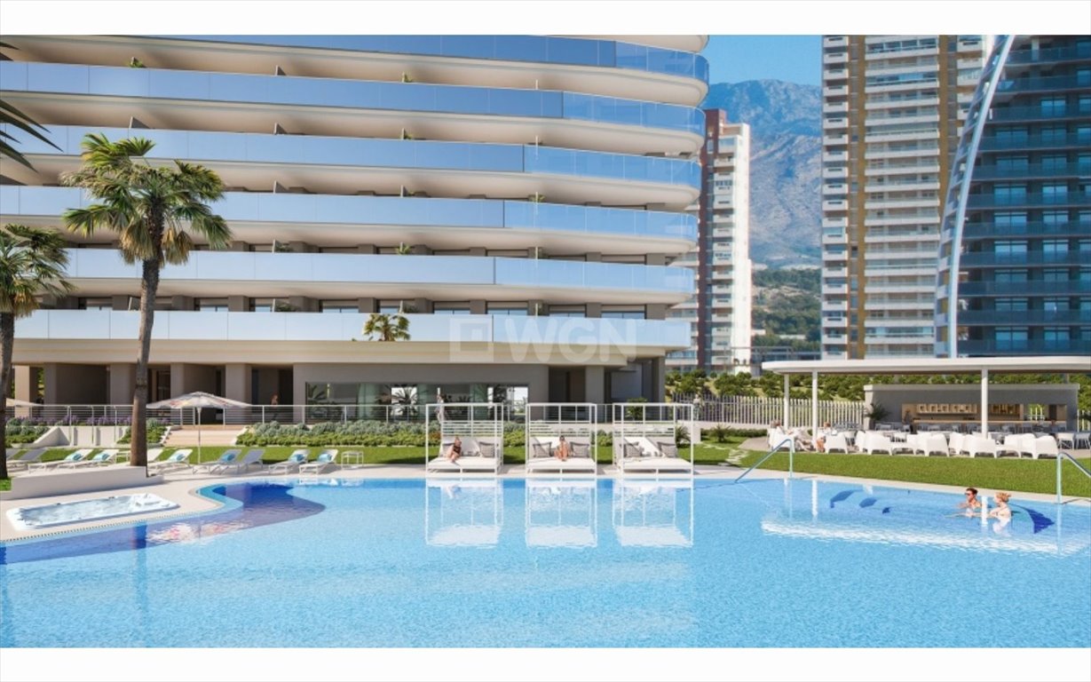 Mieszkanie dwupokojowe na sprzedaż Hiszpania, Benidorm, Playa Poniente, Z WIDOKIEM NA MORZE  72m2 Foto 4