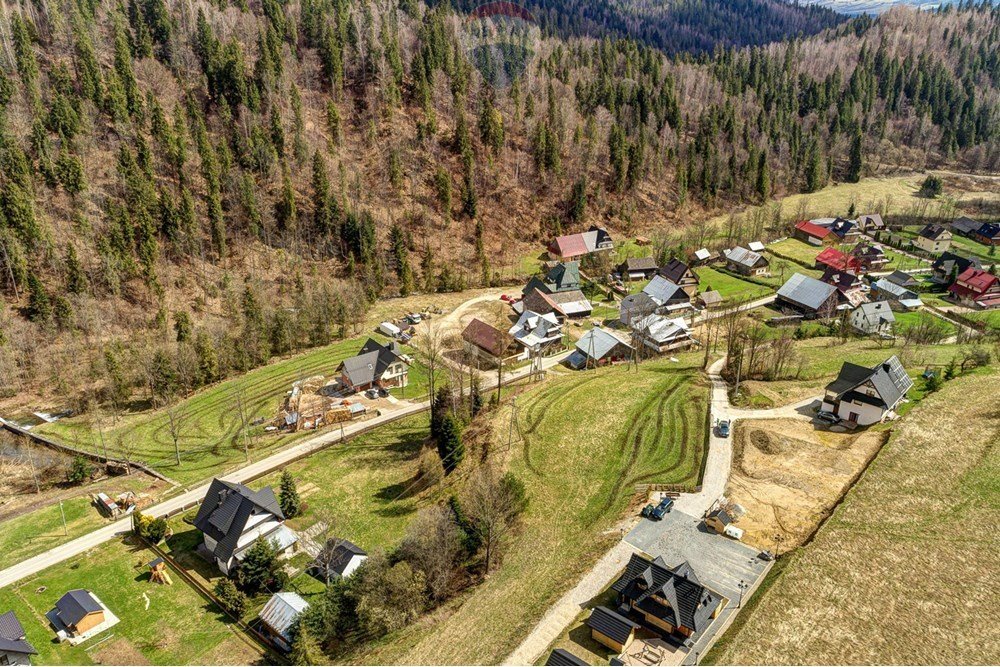 Działka budowlana na sprzedaż Łopuszna  1 164m2 Foto 2