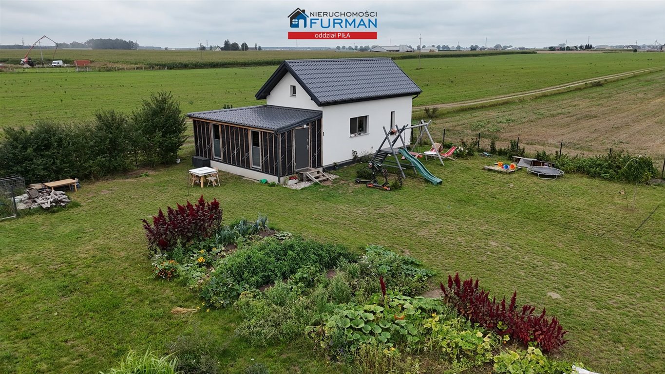 Nowoczesny dom drewniany 88,86 m² z działką 1375 m². Połajewo  89m2 Foto 1