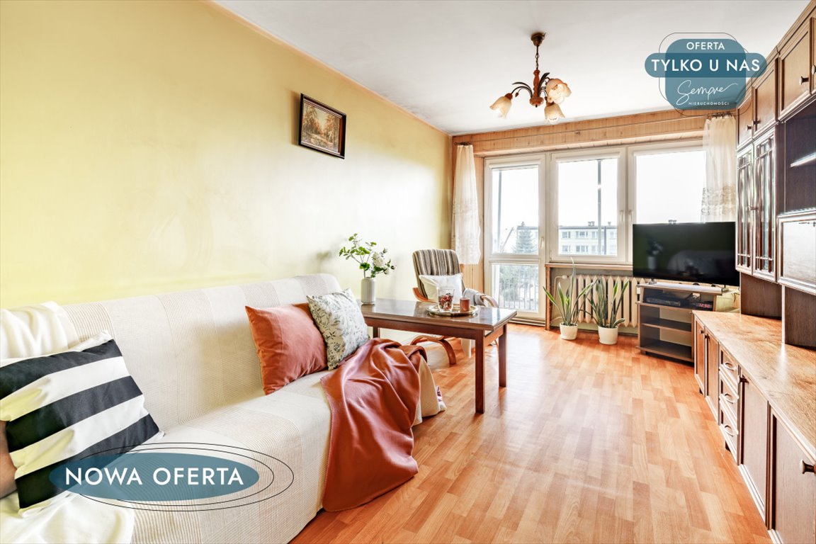 Mieszkanie trzypokojowe na sprzedaż Sieradz, Władysława Łokietka  48m2 Foto 1