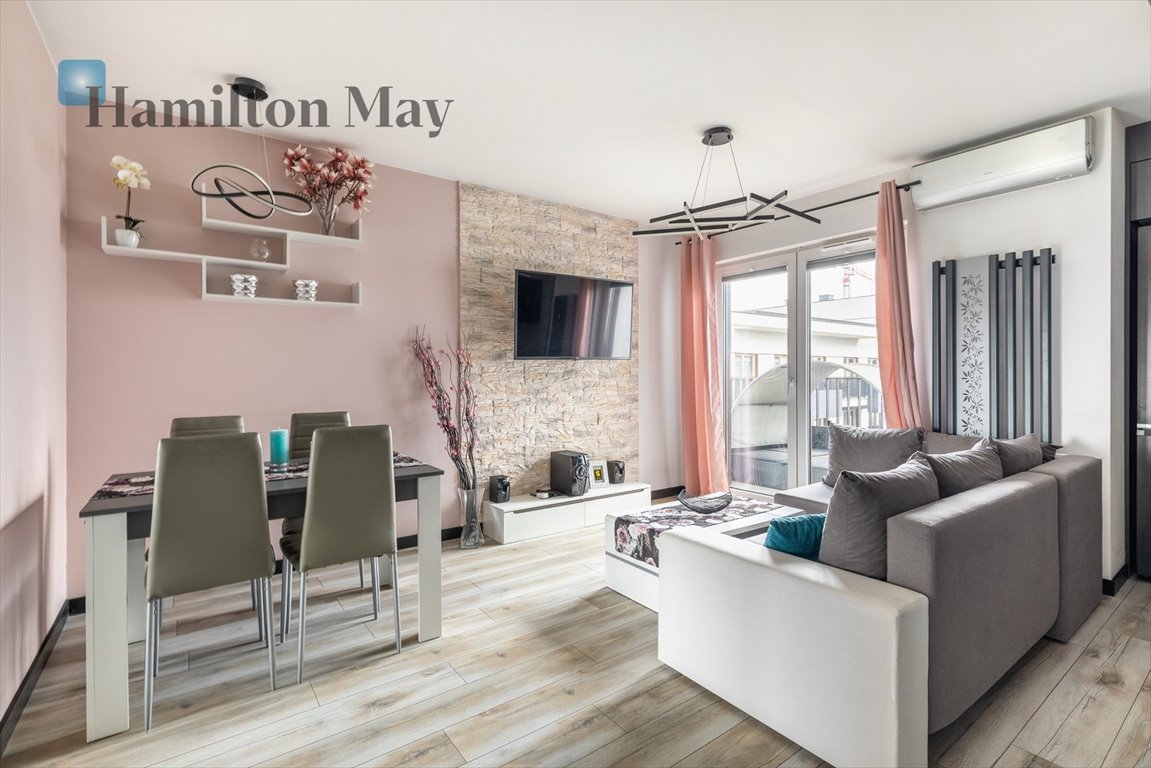Zapraszam do wynajmu nowoczesnego 3-pokojowego apartamentu z balkonami i panoramicznym tarasem Kraków, Podgórze, Rydlówka  53m2 Foto 1