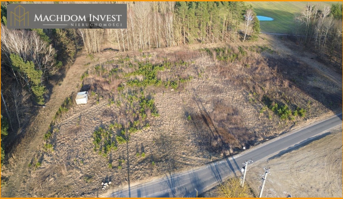 Działki pod zabudowę przy jeziorze Stelchno, 3700 m² Skrzynki  3 695m2 Foto 1