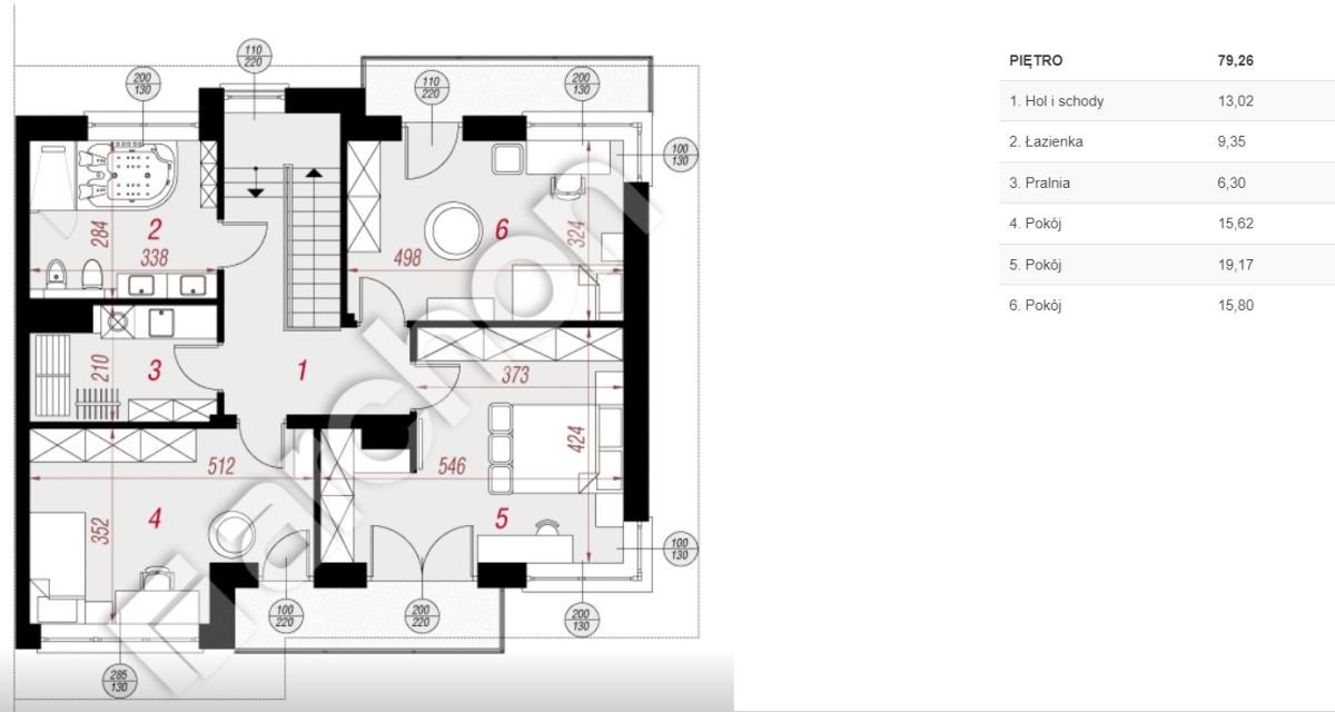 Dom na sprzedaż Dominów  155m2 Foto 4