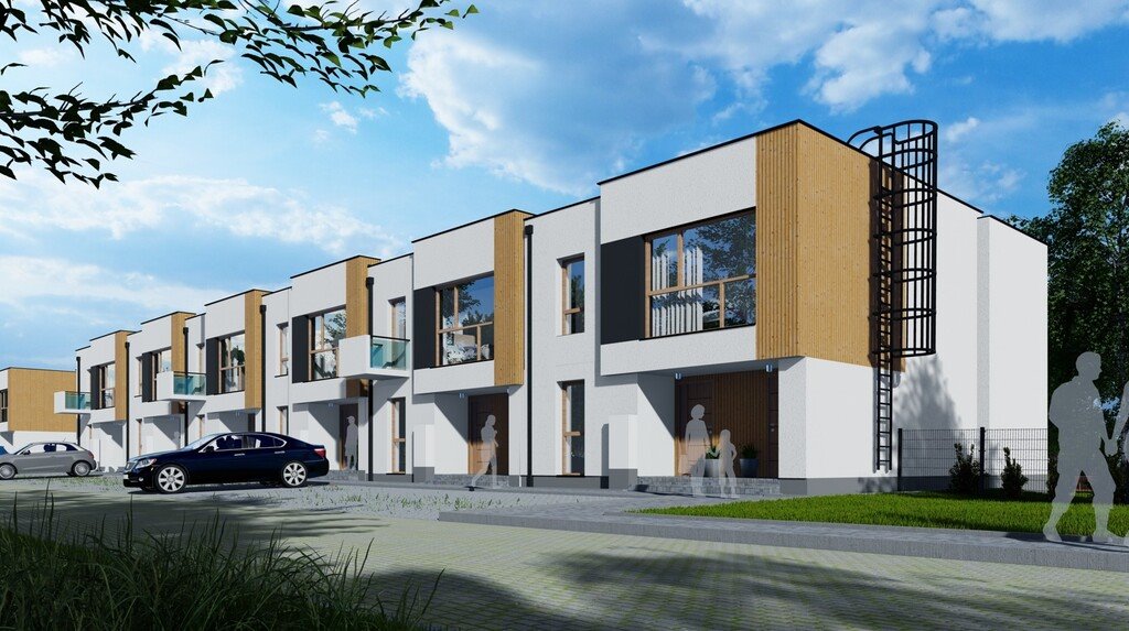 Nowe mieszkanie z ogródkiem 49m2, 3 pokoje, osiedle monitorowane Rzeszów, Zawiszy Czarnego  64m2 Foto 1