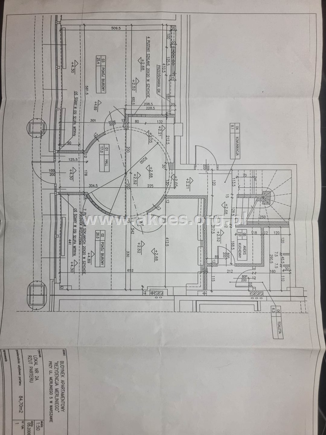 Lokal użytkowy na wynajem Warszawa, Mokotów, Stary Mokotów  152m2 Foto 1