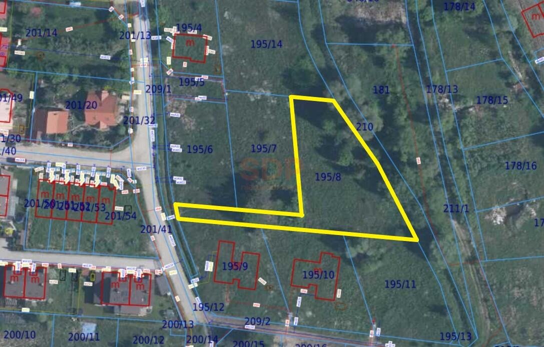 Działka budowlana w Dobrzykowicach, 1801 m2, uzbrojona Dobrzykowice, Rolna  1 881m2 Foto 1