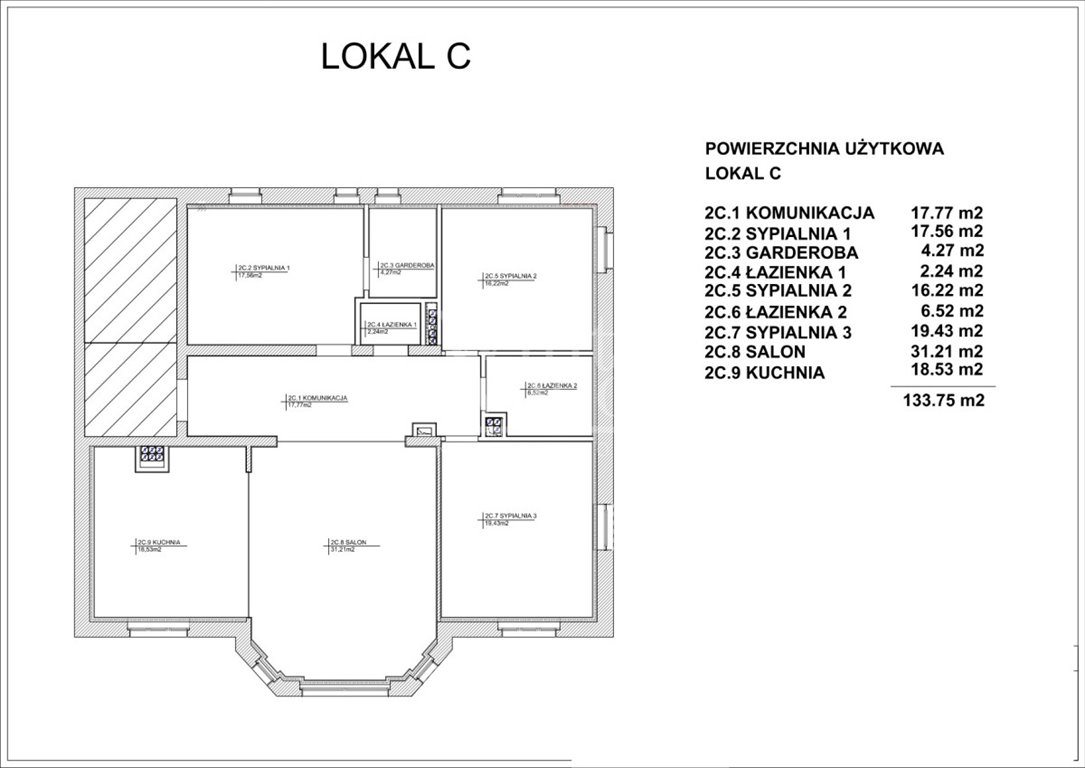 Mieszkanie czteropokojowe  na sprzedaż Szczecin, Pogodno, ks. Bolesława Domańskiego  134m2 Foto 9