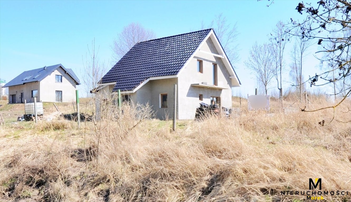 Nowoczesny dom 5 pokoi z garażem (stan surowy) w Pustarach Świelubie, Pustary  164m2 Foto 1