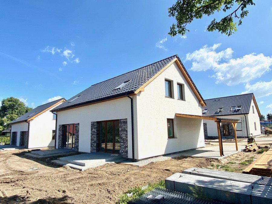 Zapraszam do obejrzenia energooszczędnego bliźniaka 86 m² z tarasem Stargard  86m2 Foto 1