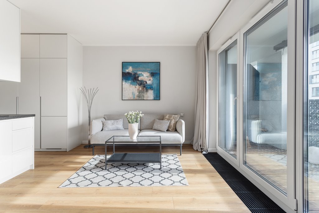 Nowoczesne 2-pokojowe mieszkanie z dużym balkonem i pełnym wyposażeniem Poznań, Naramowice, Naramowice  33m2 Foto 1