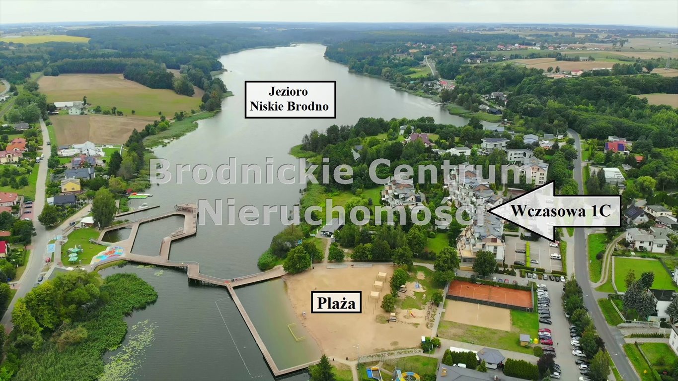 Mieszkanie dwupokojowe na wynajem Brodnica, Brodnica  63m2 Foto 1