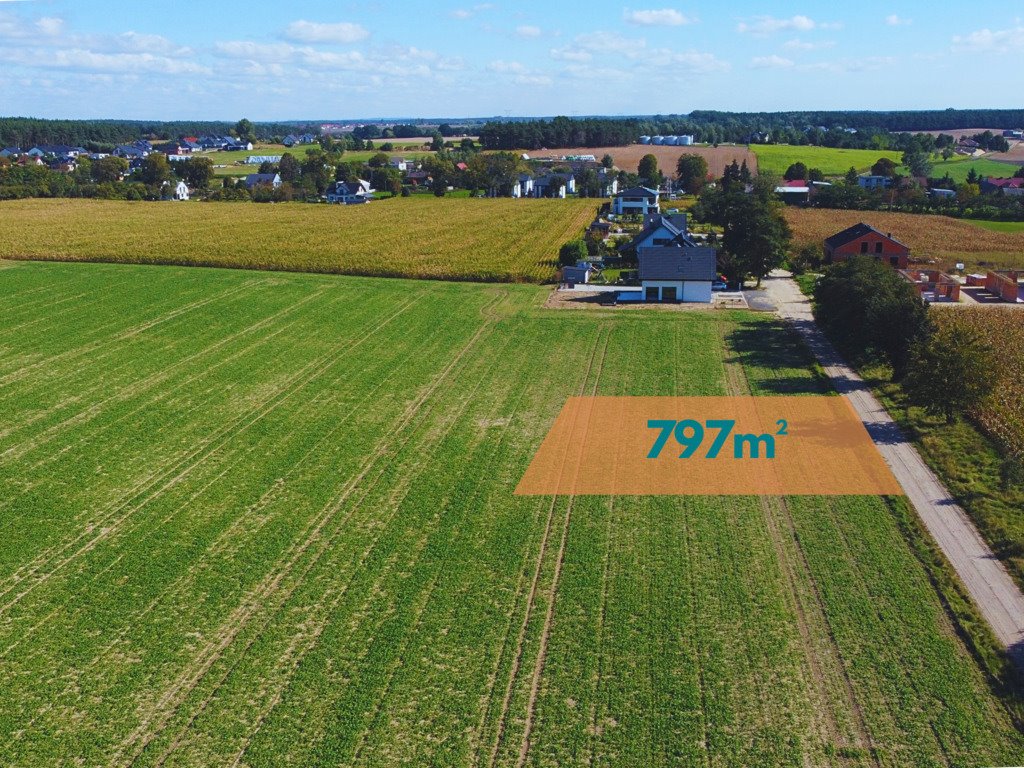 Działka 797 m² pod zabudowę jednorodzinną, blisko natury Kalwy, Brzozowa  797m2 Foto 1