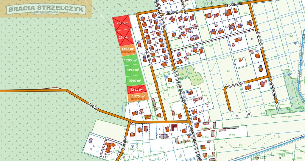 Działka budowlana 1500 m² z lasem, szybki dojazd do Warszawy Dąbrówka  1 500m2 Foto 1