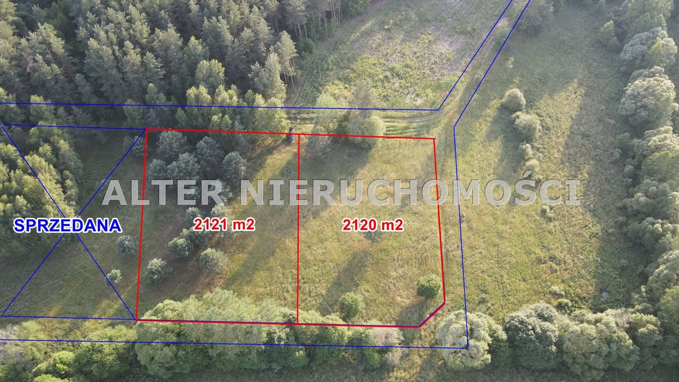 Działka budowlana na sprzedaż Wąglik  2 121m2 Foto 2