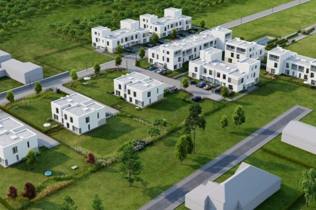 Nowoczesny dom z ogrodem w Falentach – 108 m², 4 pokoje Falenty, Falenty  108m2 Foto 1