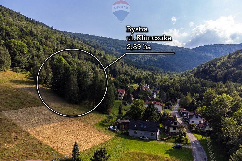 Działka rolna na sprzedaż Bystra  23 891m2 Foto 1