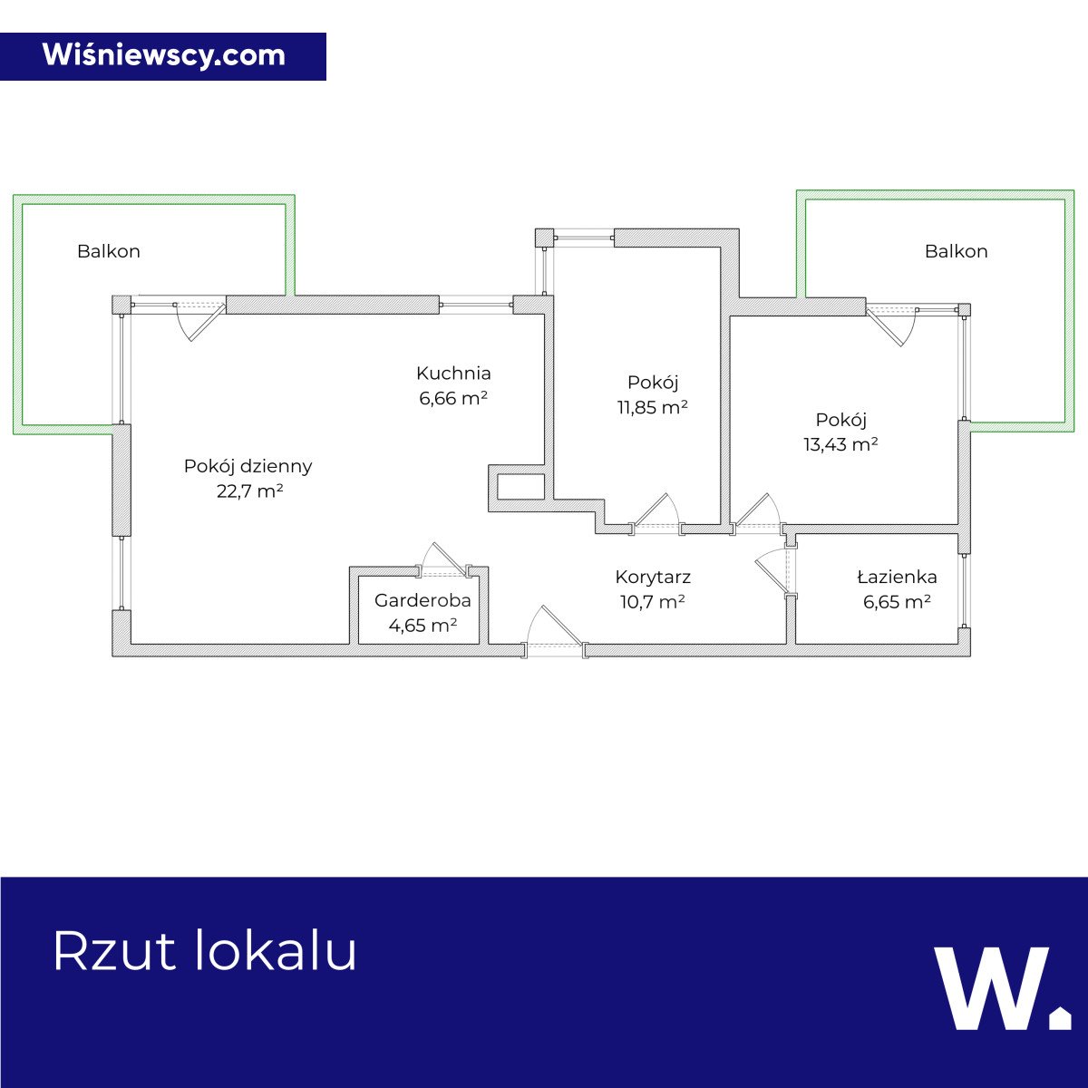 Mieszkanie trzypokojowe na sprzedaż Gdańsk, Nowe Ujeścisko, Mariana Kołodzieja  72m2 Foto 2