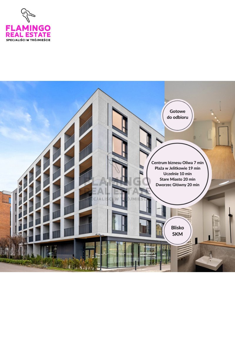 Kawalerka 19,41 m² z balkonem w Gdańsku - polecam Gdańsk, Przymorze  19m2 Foto 1