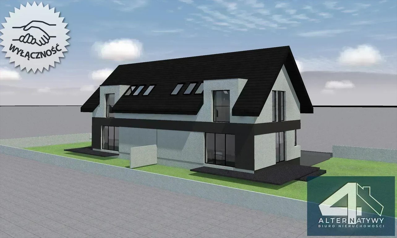 Dom z garażem i własną aranżacją, 134 m2, Konstantynów Konstantynów Łódzki, Sadowa 5/7  134m2 Foto 1