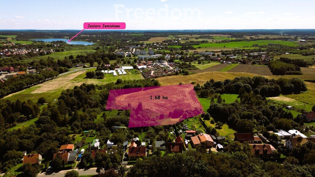 Działka budowlana na sprzedaż Olsztynek  16 836m2 Foto 1