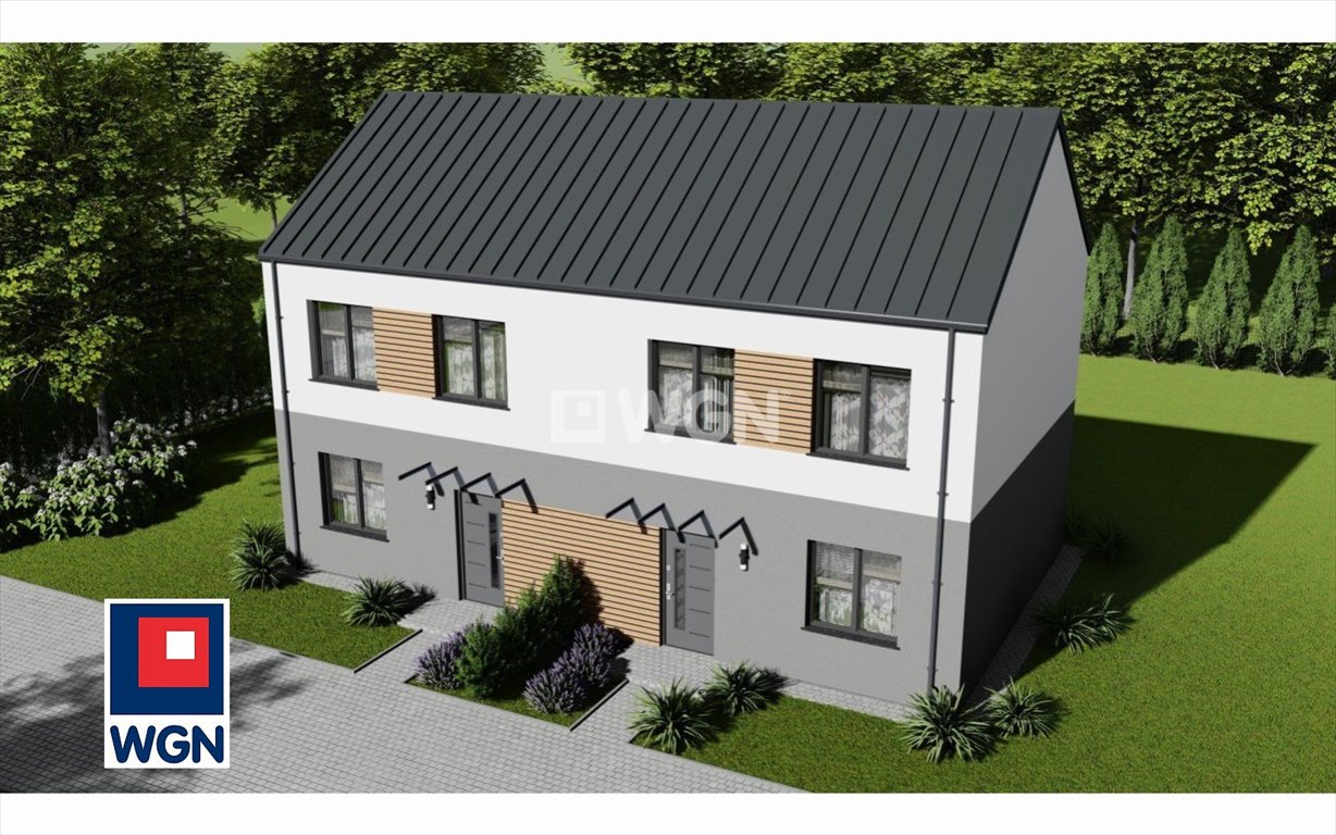 Zapraszam do obejrzenia nowoczesnego domu 106 m² z działką 200 m² Nowy Lubosz, Kościańska  106m2 Foto 1