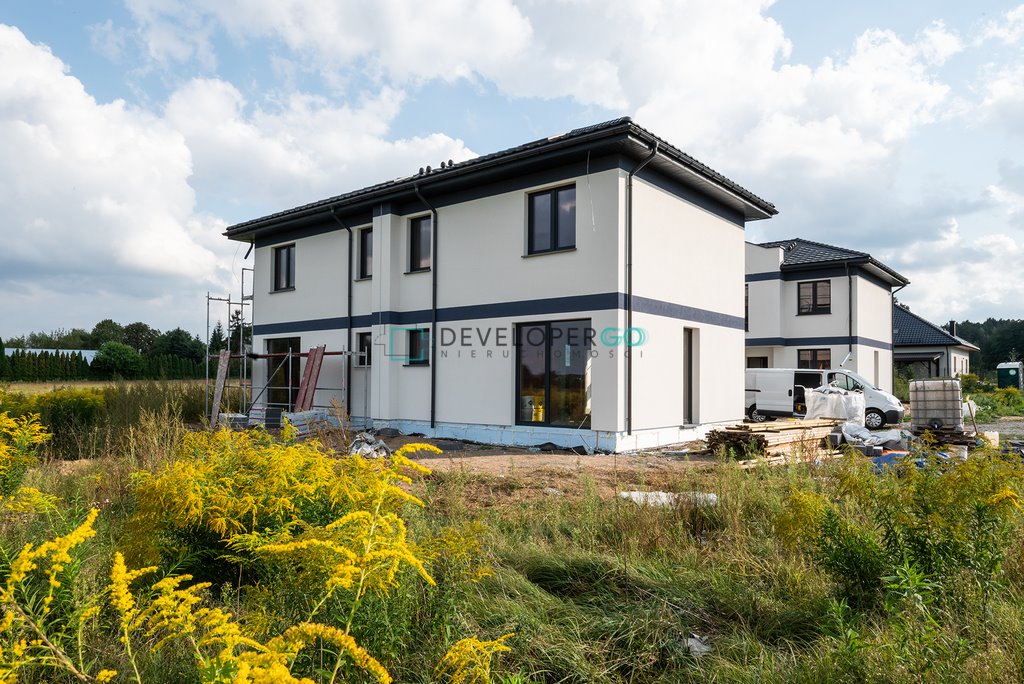 Nowoczesne bliźniaki w stanie surowym zamkniętym, 72,85 m², zielona okolica Białystok  73m2 Foto 1