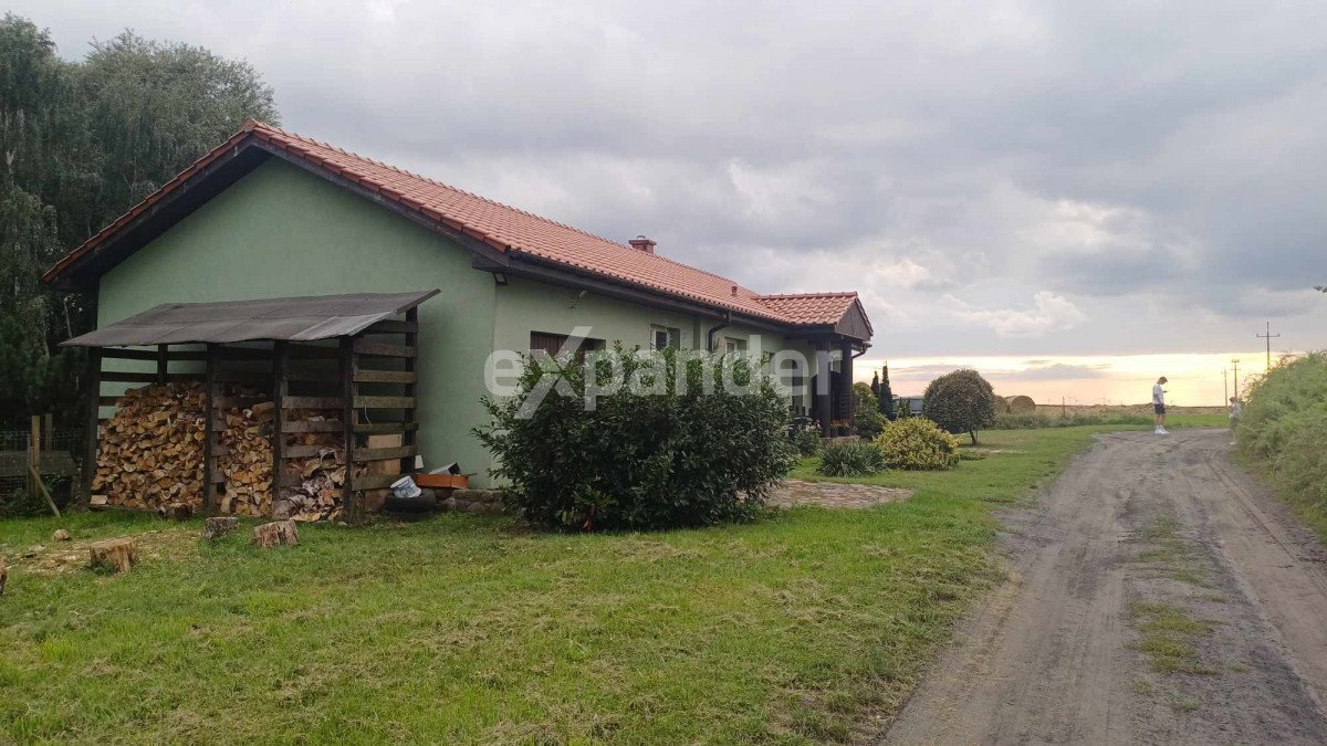Dom wolnostojący 100 m2 z dużą działką i kominkiem Laski Lubuskie  100m2 Foto 1