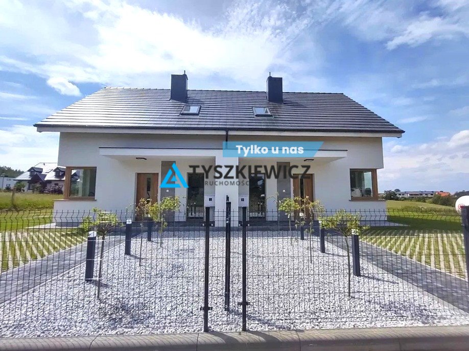 Nowoczesny bliźniak 166 m² z ogrodem i 2 miejscami parkingowymi Szklana  166m2 Foto 1