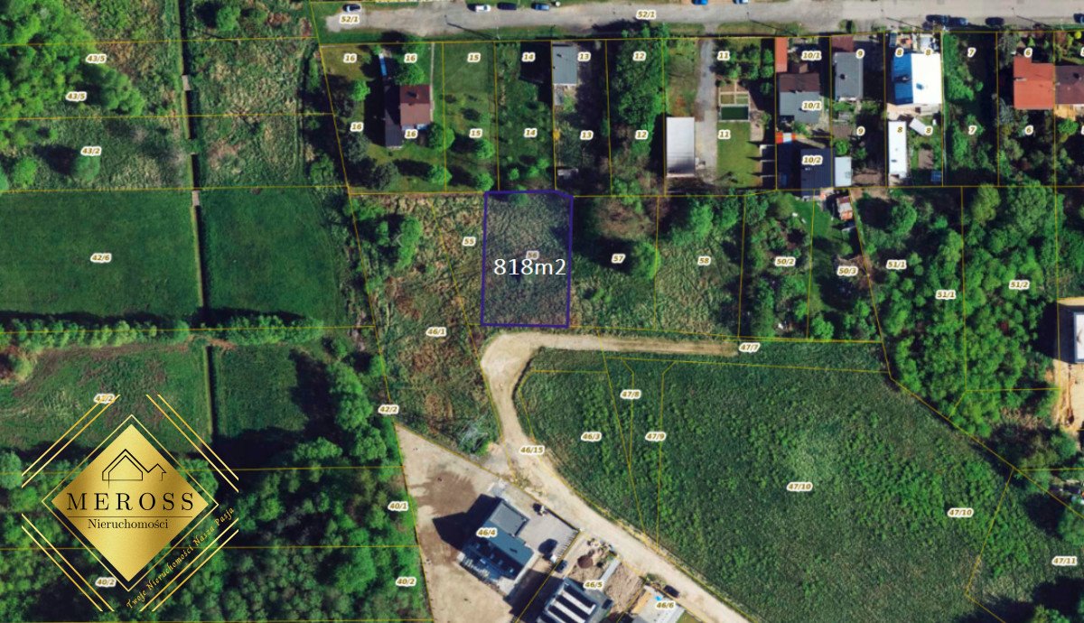 Działka 818 m² z warunkami zabudowy - Częstochowa Lisiniec Częstochowa, Lisiniec  818m2 Foto 1