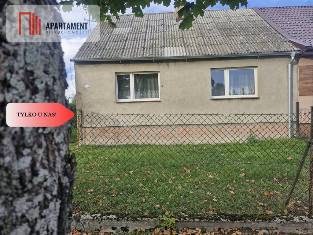 Dom bliźniak z dużym potencjałem i działką 1259 m2. Grochowiska Księże  82m2 Foto 1